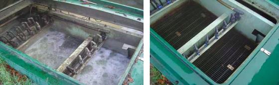 Screen refurbishment